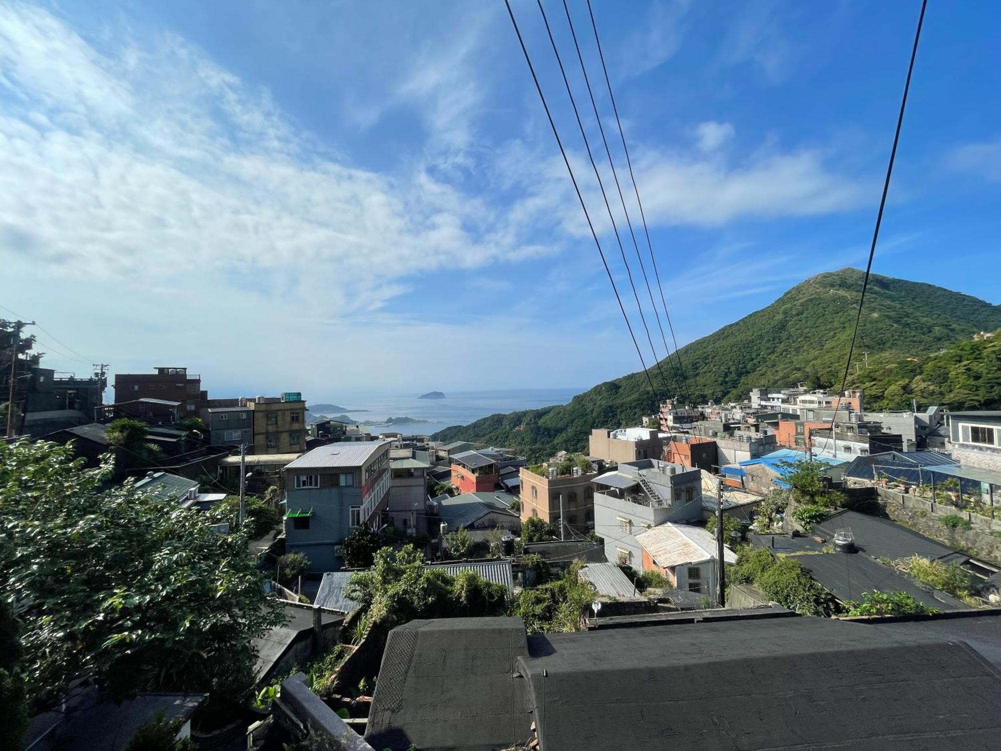 九份山海灣民宿 I 近老街 L 海景檜木房 Экстерьер фото