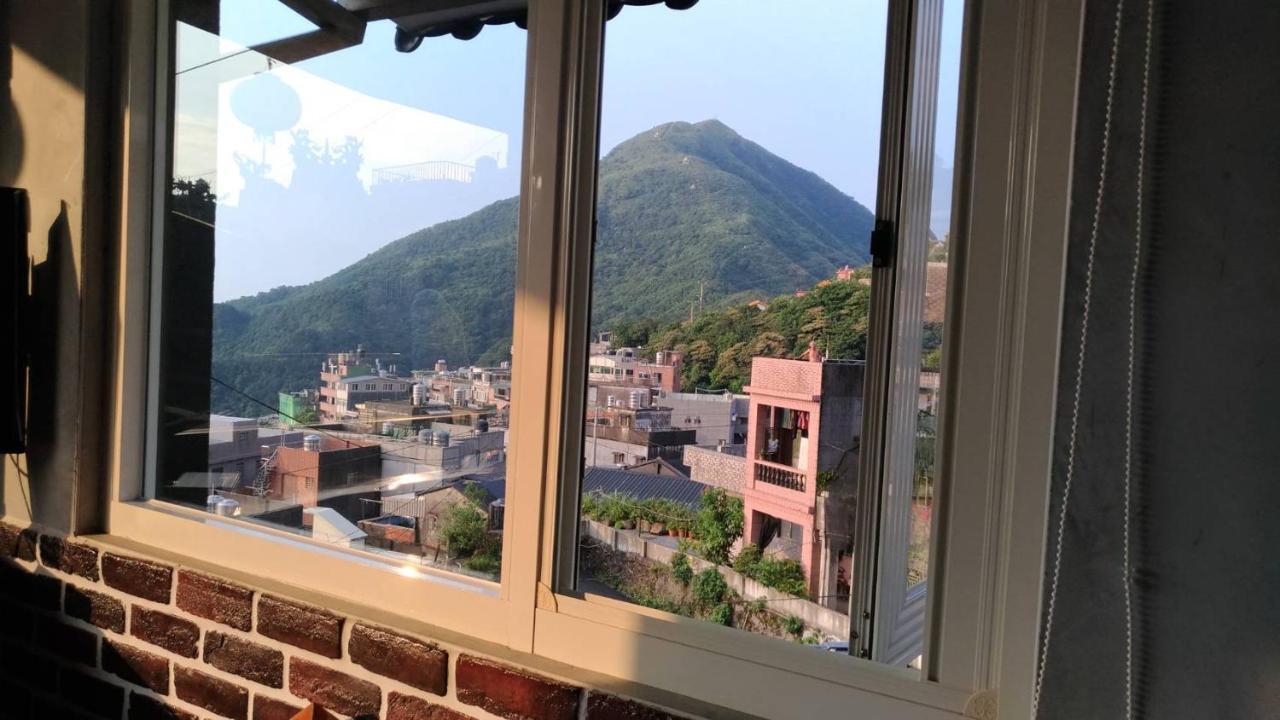 九份山海灣民宿 I 近老街 L 海景檜木房 Экстерьер фото